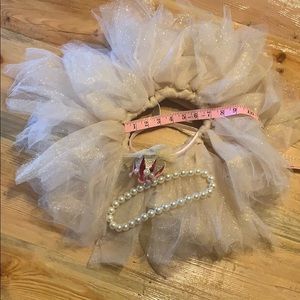 Gold tutu 1st birthday set